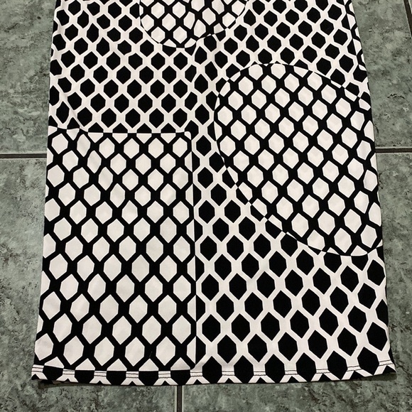 Rubber Ducky Black & White Dress size M - Picture 3 of 6